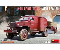 Miniart 37062 - 1:35 K-51 Funk-Truck Mit AnhäNger - Neu