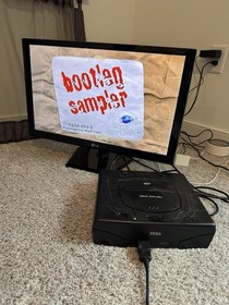 Sega Saturn Console Bundle TESTED w Sonic R, Mr. Bones, NiGHTS, Games & Manuals⁠