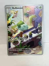 Bulbasaur 143/142 Sv07 Stellar Crown 2024 EN Full Art Holo Illus Rare HP70 on eBay