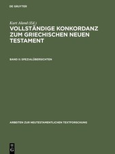 Spezialübersichten Kurt Aland