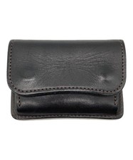 WILDSWANS          FULL GRAIN BRIDLE / TONGUE coin case black