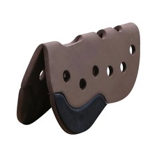 Brown Cola de Pato Orthopedic Carona Charra Ortopedica Brown Saddle Pad