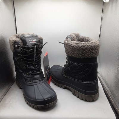 Storm By Cougar Carlisle Carlisle Boots Women's 7M Black Lace-up E179