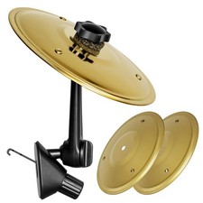 Car Symbol Drum Air Vent, 2 PCS Min Cymbal for 5.5inch, Gold