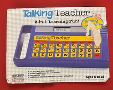 Vintage Coleco Talking Teacher Educational Toy 8100 1985 for sale