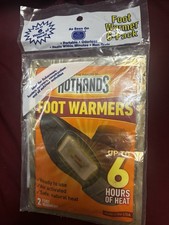 HotHands Foot Warmers 6 Pack 4 Packs of 2 6 Hours of Heat Sealed Fast Shipping