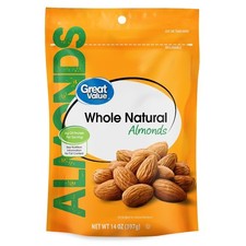 Whole Natural Almonds, 14 oz