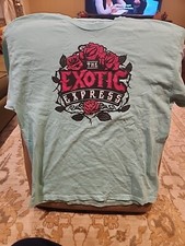 WWE ADAM ROSE Exotic Express Wrestling T-Shirt XL Extra Large Authentic WWF NXT