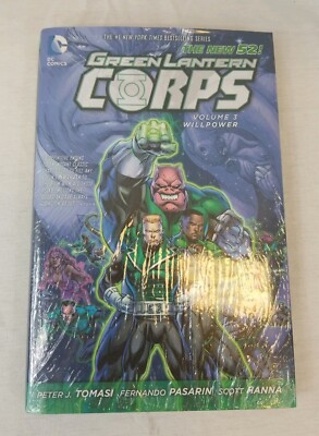 Willpower Vol. 3 by Peter J. Tomasi (2013, Hardcover) Green Latern Corps 