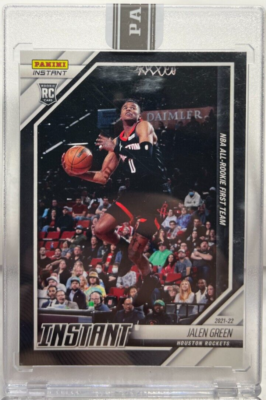 Jalen Green 2021-22 Panini Instant All-Rookie Team RC #264 BLACK 