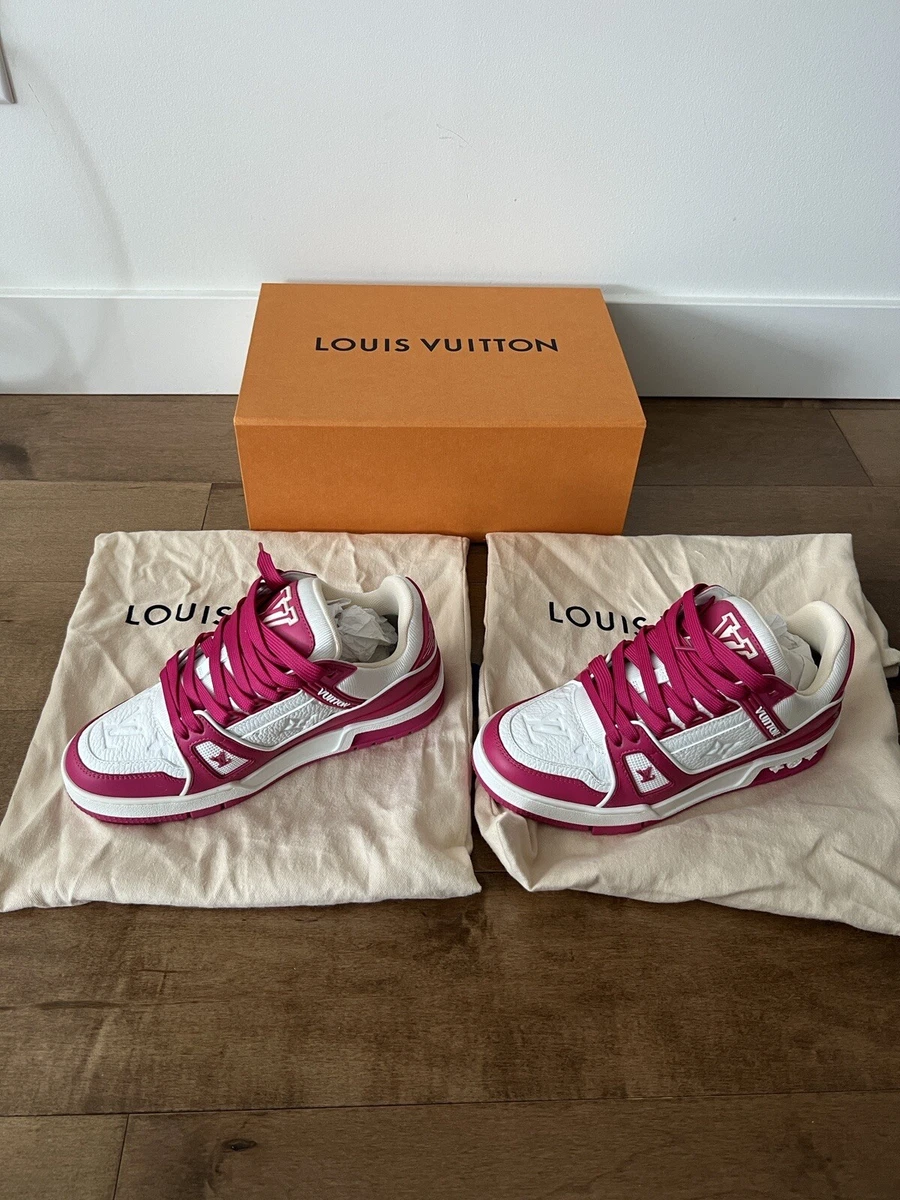 Virgil Abloh Designed and Signed Louis Vuitton 'LV I (RED) Trainer