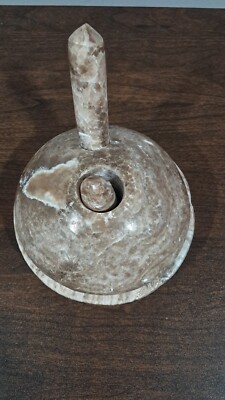 Marble Stone Mill for Decoration, Traditional Moroccan Handicrafts