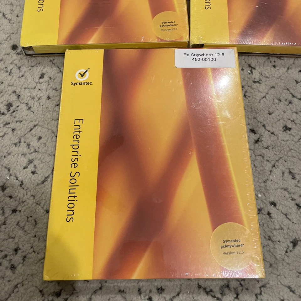 Lot of 3 Symantec PCanywhere 12.5 Enterprise Edition NIB NOS Free Shipping - Image 4 of 4