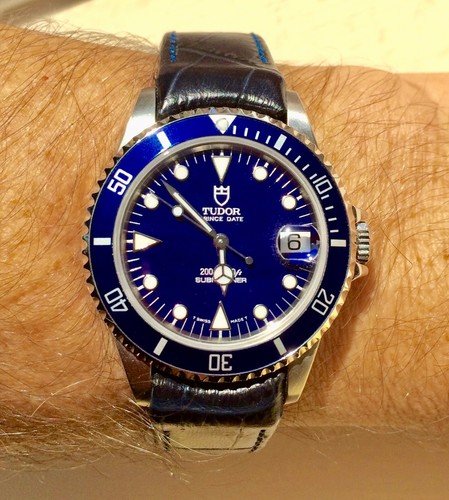 Further Reduced TUDOR Prince Date Submariner (Blue) 75190B & full set box/papers - Picture 22 of 24