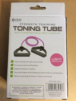 Toning Tube Light Resistance Foam Griffe Training Band Muskel Home Gym Fitness