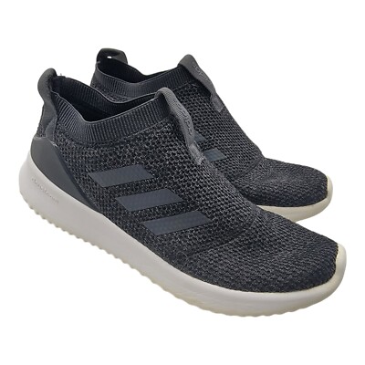 ADIDAS Shoes Women 9 Neo Ultimafusion Black Carbon Knit Sneaker crossfit gym