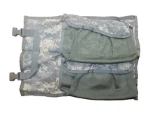 AUTHENTIC USGI MEDICAL BAG PANEL INSERT - ACU CAMO - MOLLE II MESH NET POUCHES