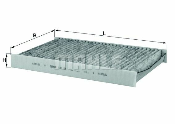Mahle Innenraumfilter Aktivkohle FüR Citroen C2,C3 I,C4 I II,DS4,DS5-image