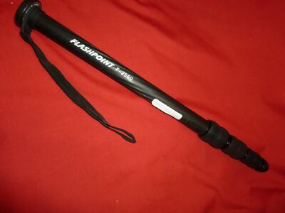 Flashpoint F-2560 Carbon Fiber 4 Section Monopod Flip Lock w/issue