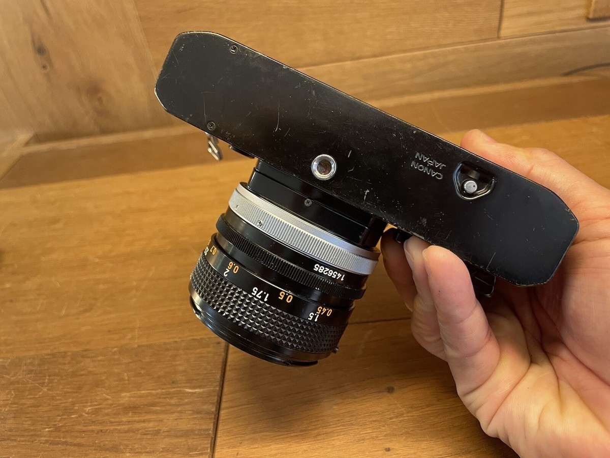 Near Mint* Canon FTb-N QL Black Late Model Camera FD 50mm F/1.4