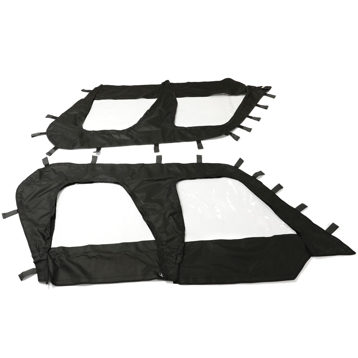 Soft Doors Cab Enclosure Set For 2012-2022 Kawasaki Teryx4 4 seat