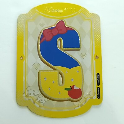 Snow White 2023 Card Fun Disney 100 Carnival Series Sticker Card