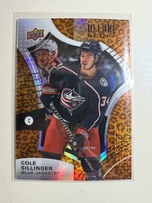 2021-22 Upper Deck Allure Hockey Leopard Rookie Cole Sillinger #116