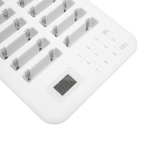 Wireless Calling System 1 Host Controls 16 Pager 800m Transmission White Res ZZ1 - Photo 7/21