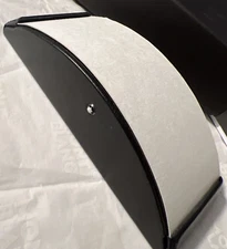 Montblanc Desk Accessories Black Leather Ink Blotter 111463 M84037 Italy - NICE!