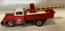 Vintage Japanese SSS Shoji 1954 Friction Wrecker Tow Truck