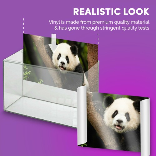 Fish Tank Background 90x45cm - Panda Bear Cub China Baby  #14565 - Picture 7 of 8