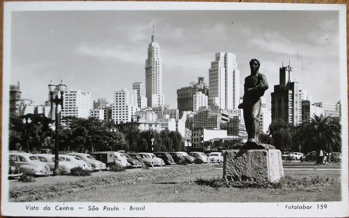 Brazil Curitiba Brasil Aspecto Da Praca Vintage RPPC 04.01  Latin & South  America - South America - Brazil, Postcard / HipPostcard