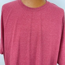 T Shirt 4XL Gildan Ultra Cotton Crew Neck Pink Heather Soft