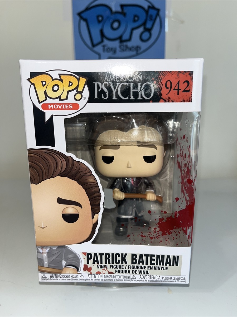 Funko Pop! Movies #942 American Psycho Patrick Bateman w/Axe
