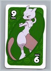 Mewtwo GREEN Nine Pokemon UNO JAPANESE Card Game Pocket Monsters Back 9