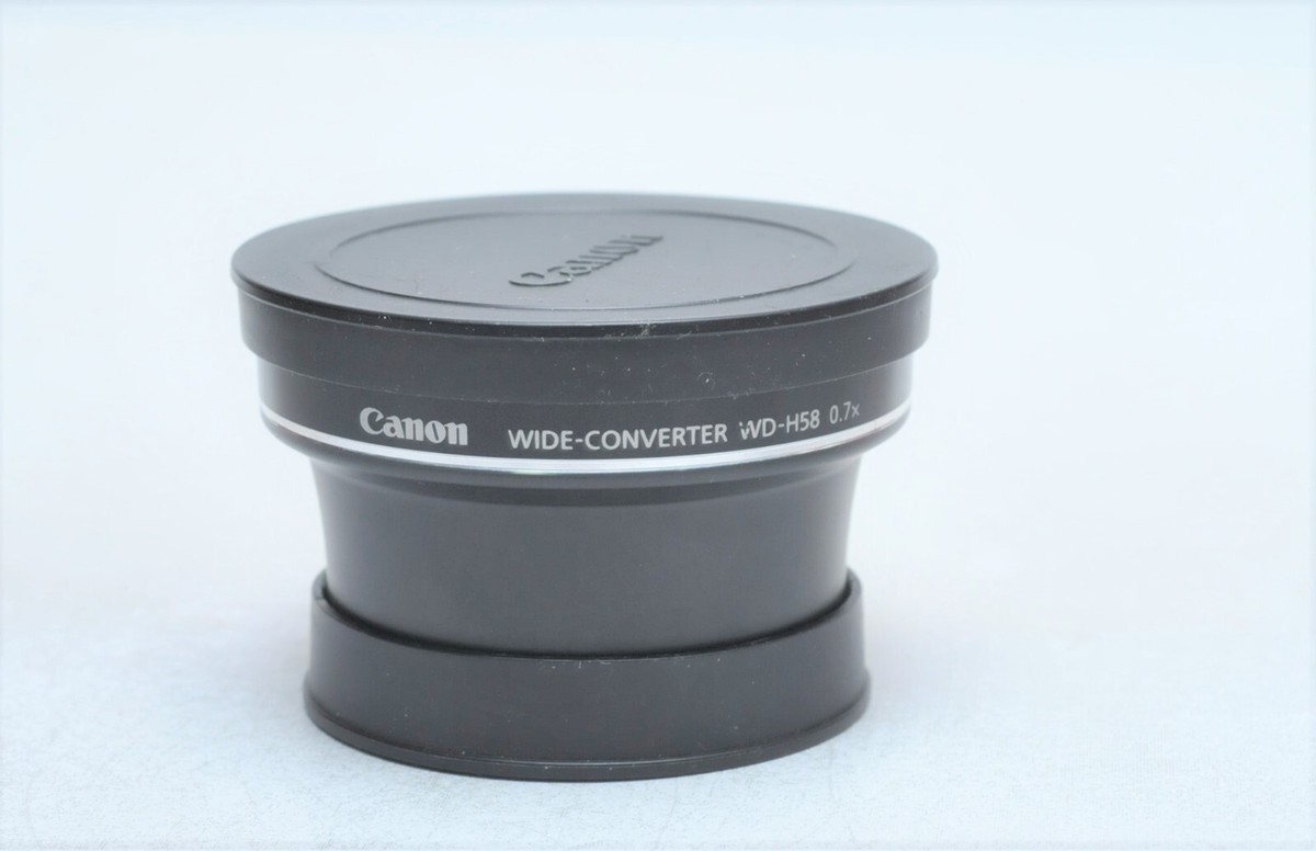 Canon 58mm Wide-Converter Lens WD-H58 (0.7X) | eBay
