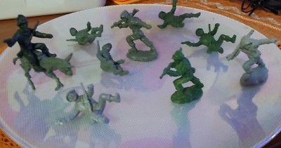 Soldatini Atlantic 1/32 Alpini ITALIANI + mule