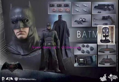 Hot Toys Mms342 1/6 Batman V Superman Bvs Batman & Tech Cawl Blue Label Edition - Imagen 15 de 15
