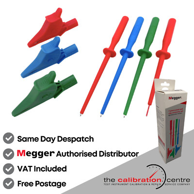 Megger 1014-301 MFT Ersatz Prod & Clip Zubehör Set-MFT-X1 & MFT17xx
