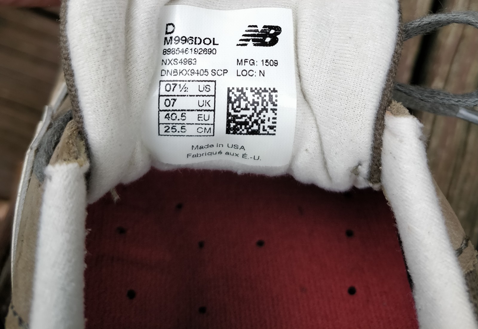 New Made Balance M996 DOL Shoes Made New in USA dusty olive Bringback retro classic 7.5D 355d72 New Made Balance M996 DOL Shoes Made New in USA dusty olive Bringback retro classic 7.5D 355d72