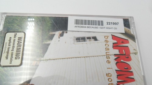 AFROMAN BECAUSE I GOT HIGH MUSIC CD - 第 6/6 張圖片