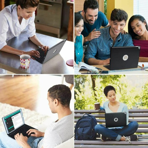 Für iPad 7/8/9. Air 4/5. 10,9" Pro 11" Smart Case Hülle mit Touchpad Tastatur - Bild 49 von 82