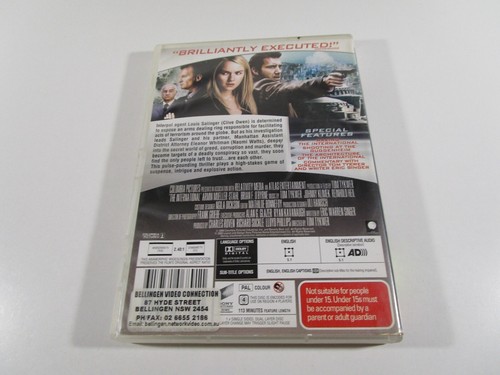 The International DVD R4 PAL Video Store Ex Rental Movie Clive Owen Naomi Watts - Picture 2 of 7