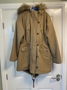 parka coat size 16