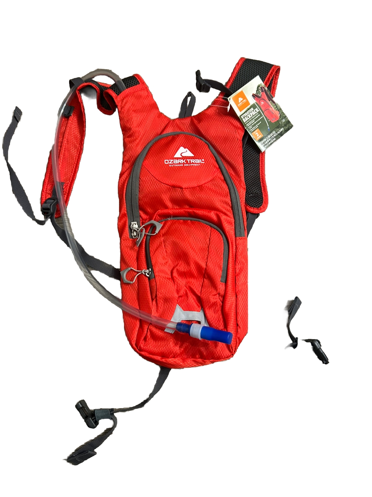 Ozark Trail Hydration Backpack 2L Capacity Red/Orange NWT eBay