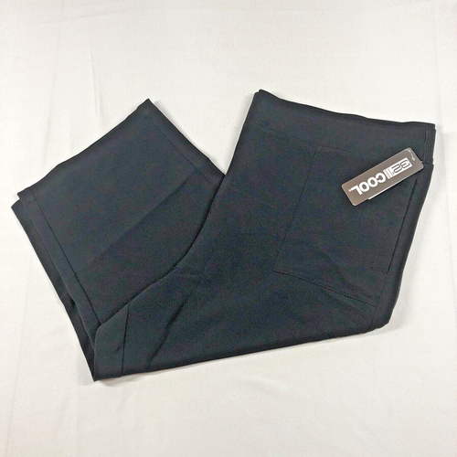 32 Degrees Capri Womens Legging Size 2XL Black Polyester Soft Cool Straight Leg - Picture 12 of 13