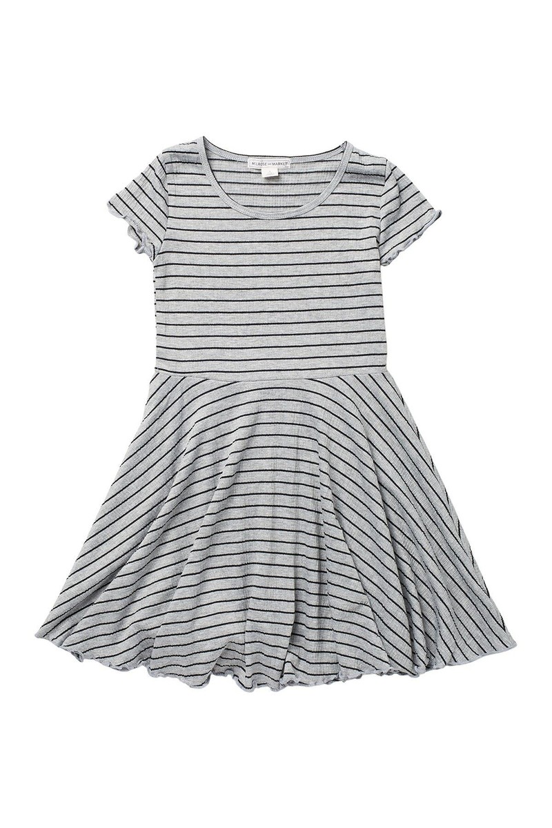 light grey skater dress Justice Girl's Skater Dress, Sizes XS