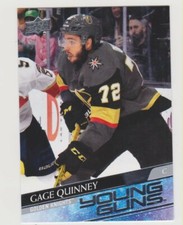 2020-21UPPER DECK SERIES 2 HOCKEY YOUNG GUNS GAGE QUINNEY # 454 GOLDEN KNIGHTS