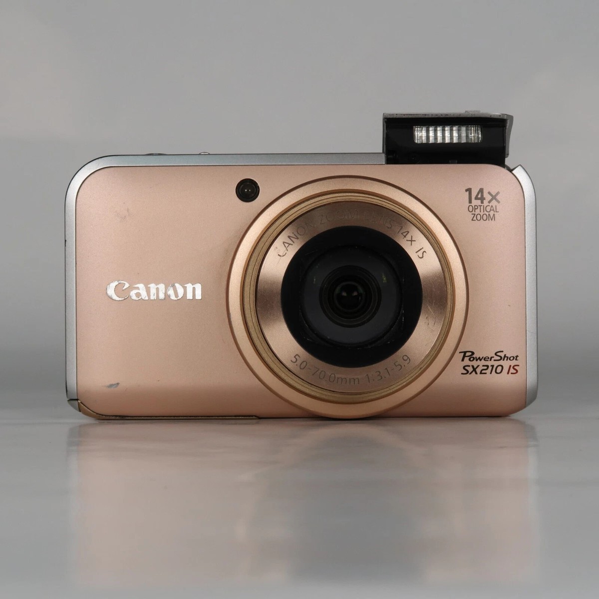Canon PowerShot SX210 IS 14.1MP 14X Optical Zoom CCD Digital