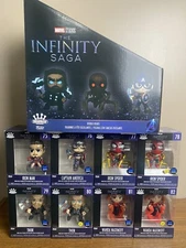 Funko Minis THE INFINITY SAGA - Complete Set Of 8 w/ Display Box! RARE Exclusive
